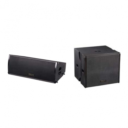 DSPPA（迪士普）LA1421A、LA1421SA 有源線陣全頻音箱、有源線陣匹配超低音箱