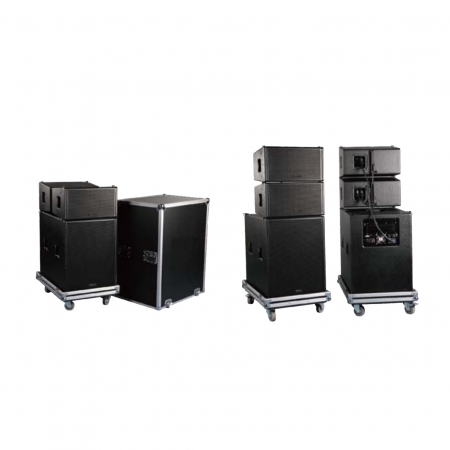 DSPPA（迪士普）LAM1430、LAM1432、LAM1430SA、LAM1432SA 流動線陣組合(無源全頻音箱、有源低音音箱)